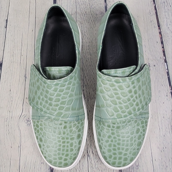 ZCD MONTRÉAL | Senna casual embossed leather shoes sneakers - Picture 2 of 12